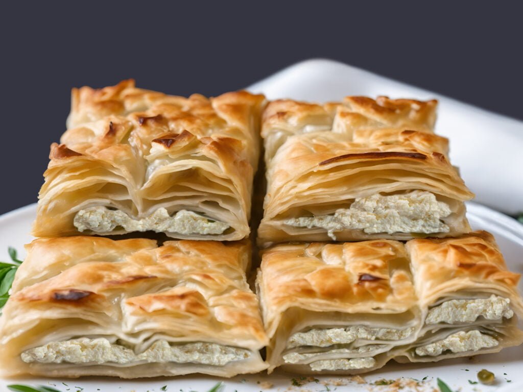 Burek albanais végétalien