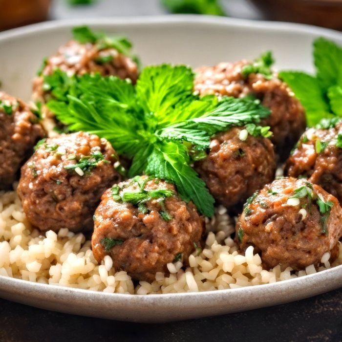 Boulettes de viande albanaises végétaliennes