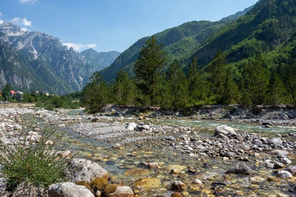 Theth shkoder albanie