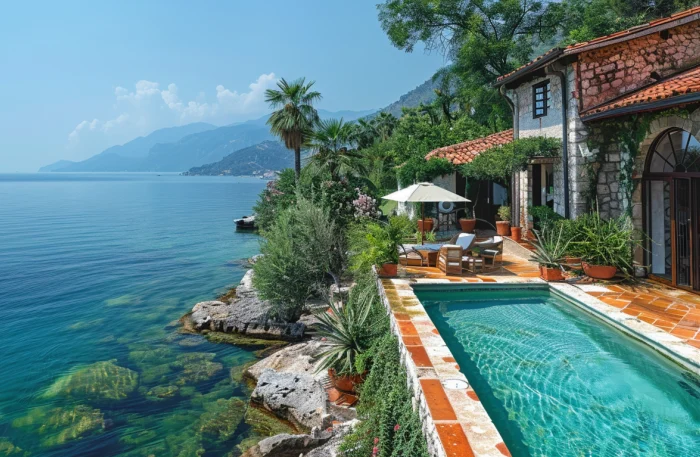 villa sul mare in Albania