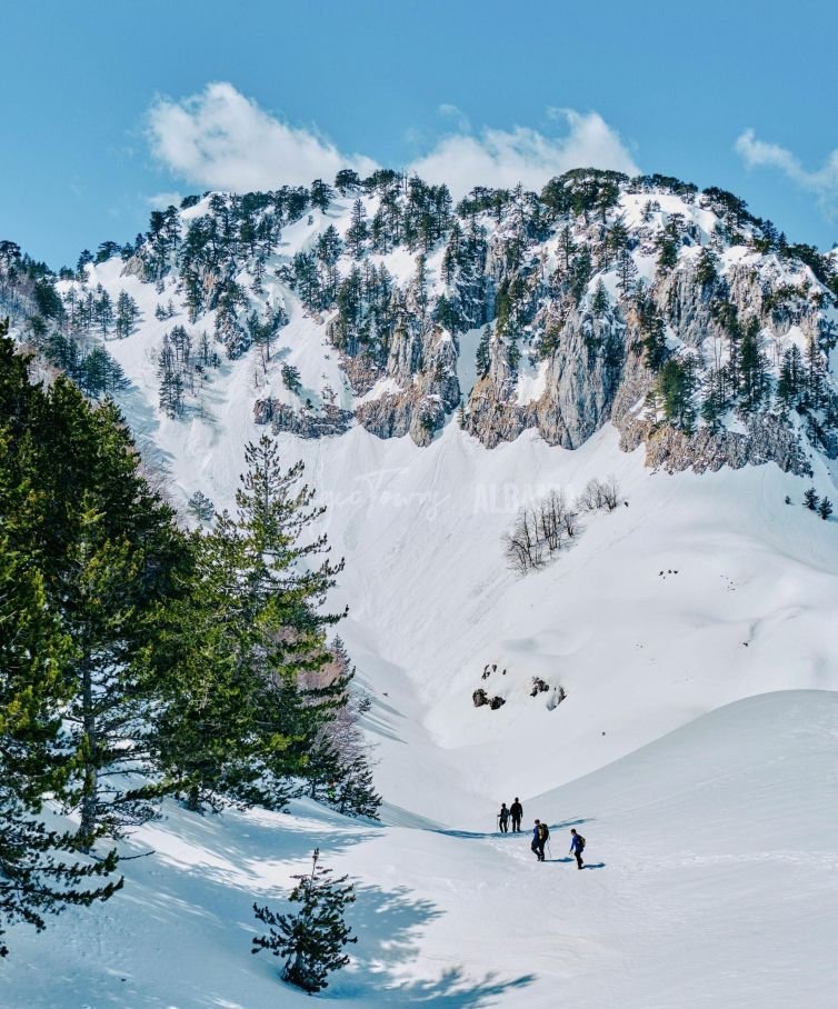 skiing in Albania