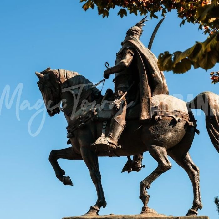 Statue von Skanderbeg