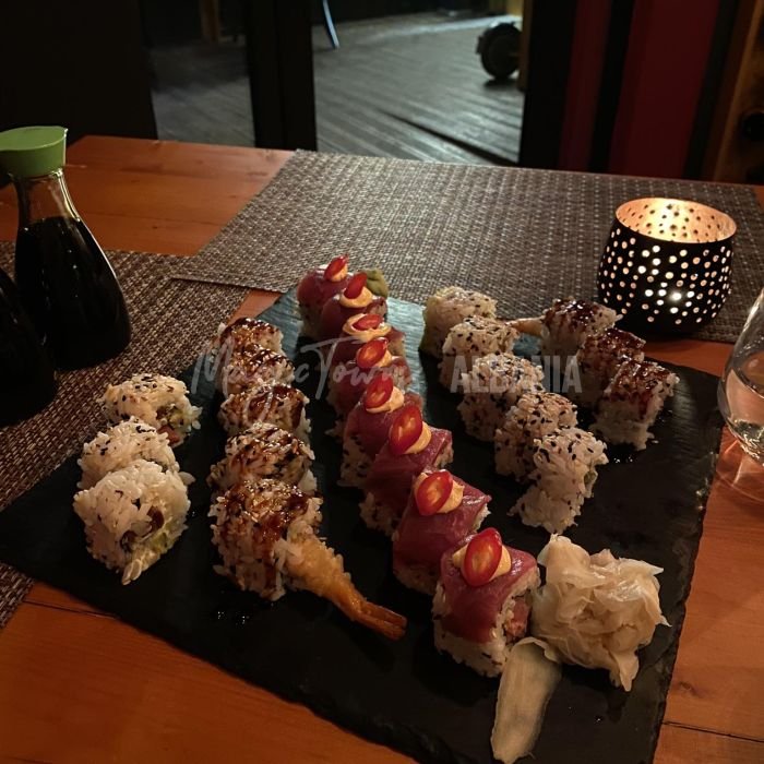 sushi restaurants in Tirana